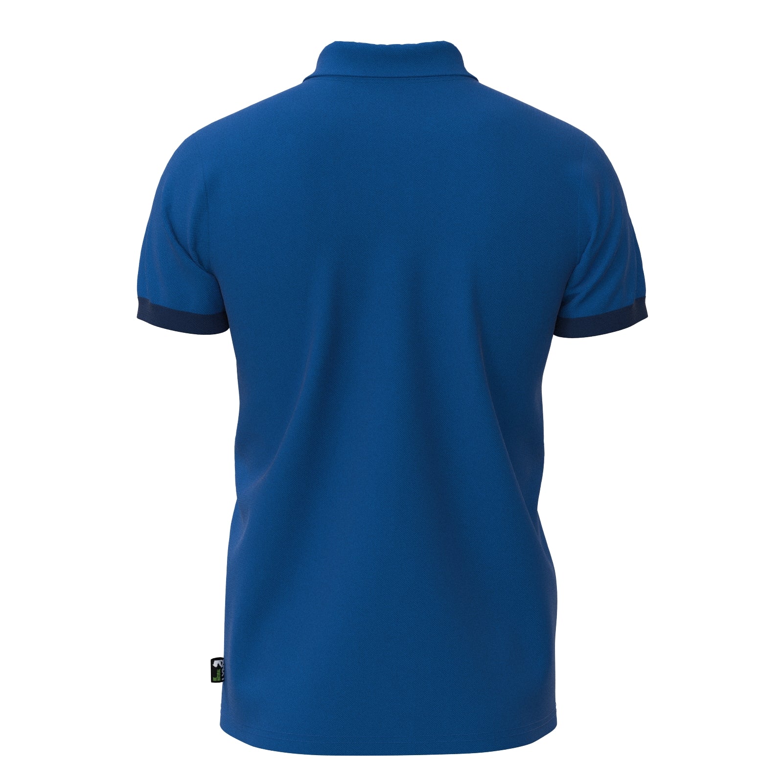 Running Polo aus Lyocell in blau