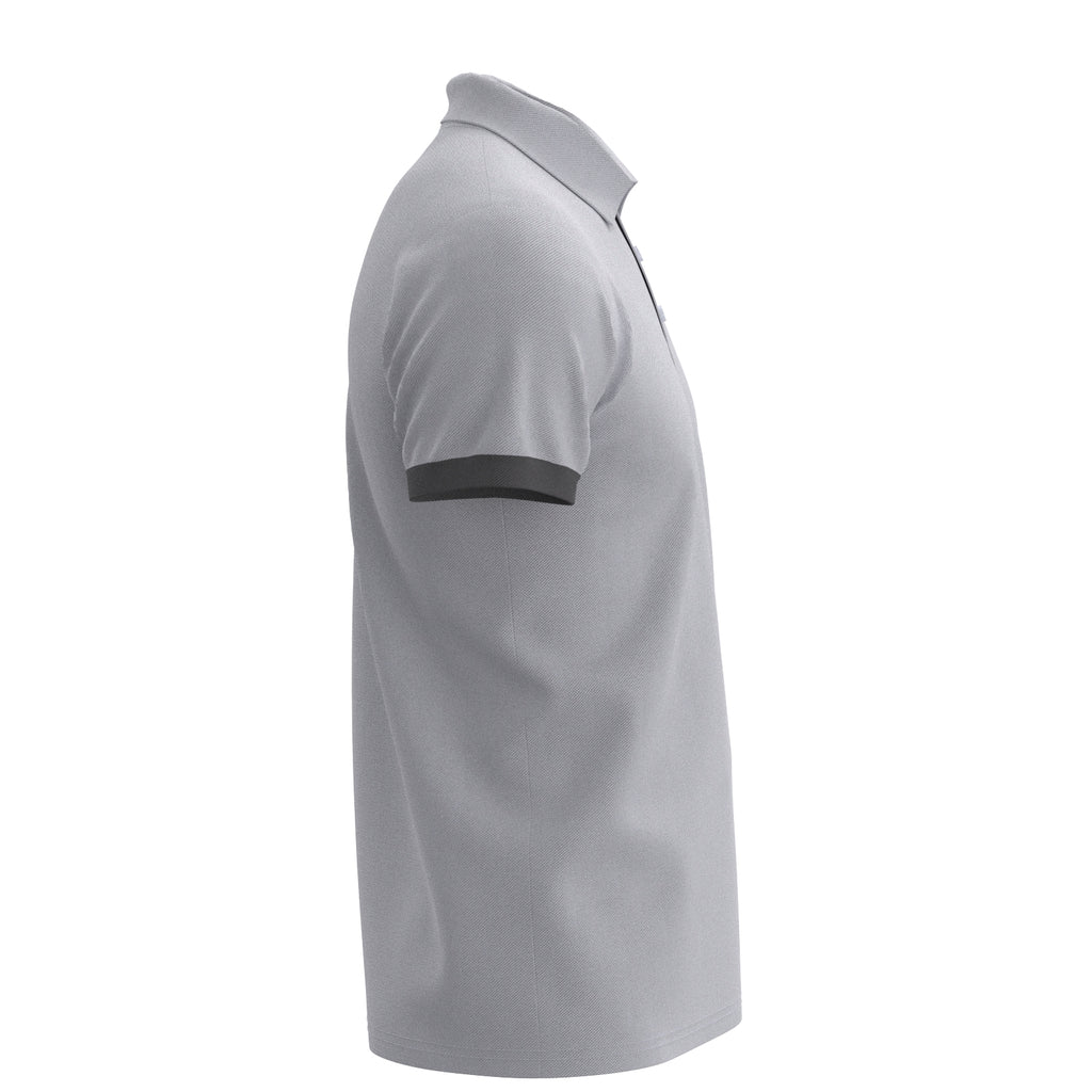 Running Polo aus Lyocell in weiß