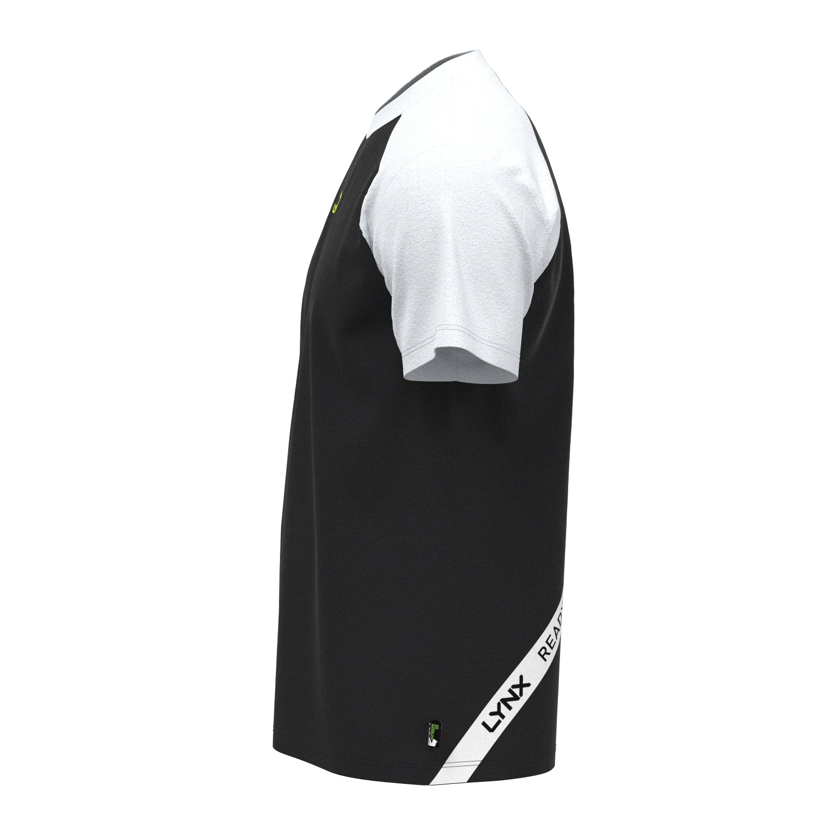 Running Shirt Baldi aus Bambus in schwarz