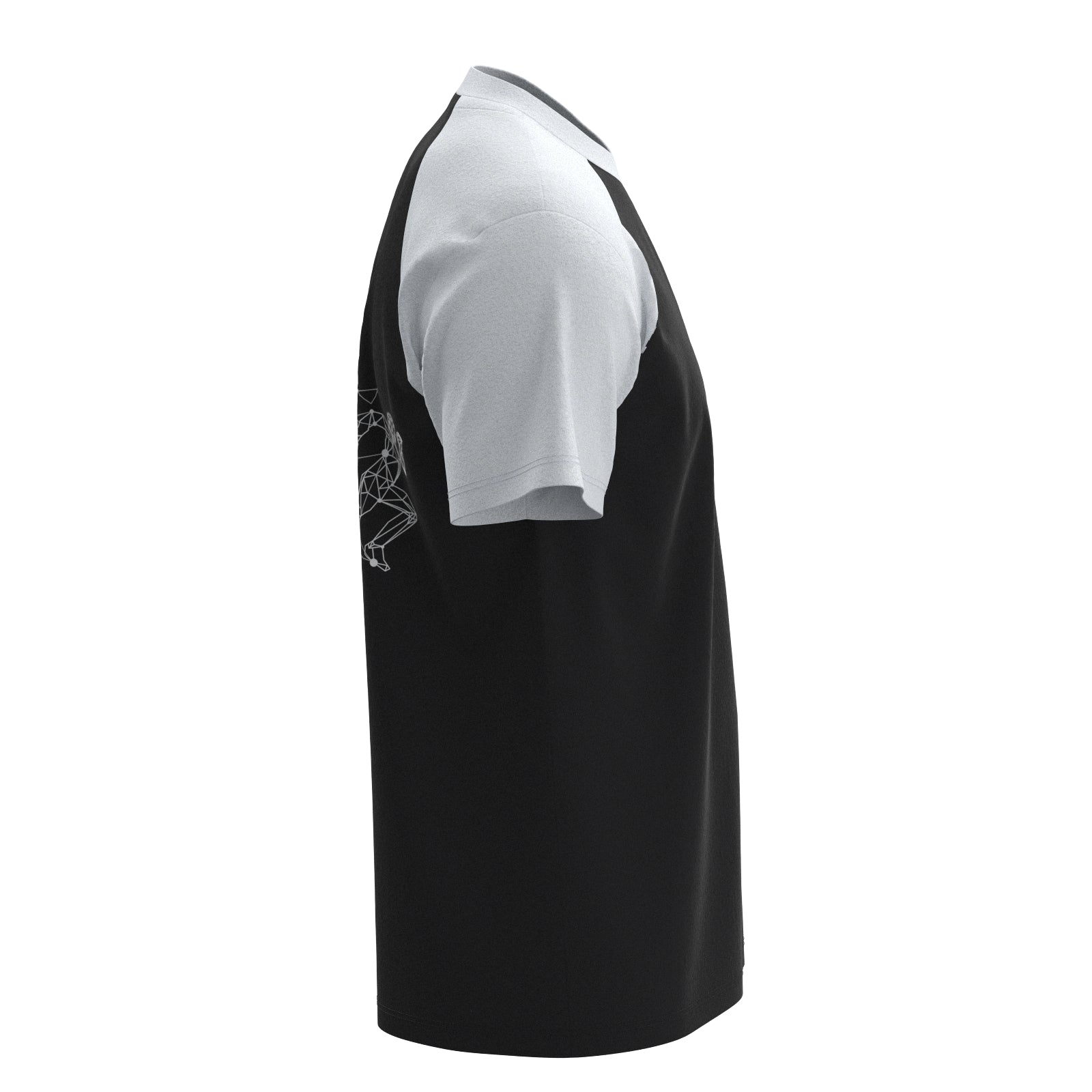 Running Shirt Baldi aus Bambus in schwarz