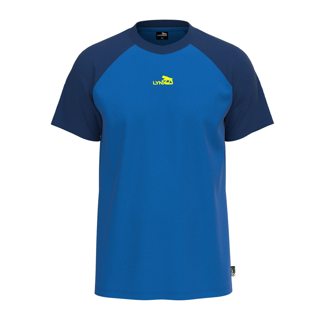 Running Shirt Baldi aus Bambus in blau