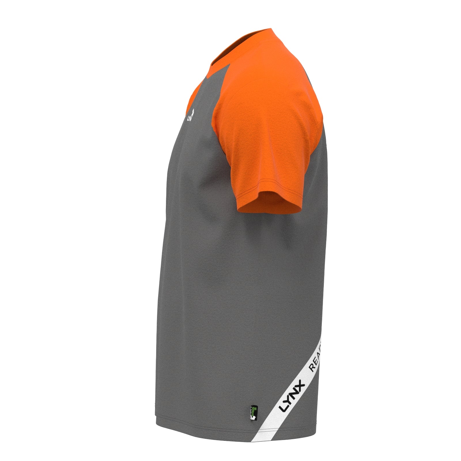 Running Shirt Baldi aus Bambus in Grau