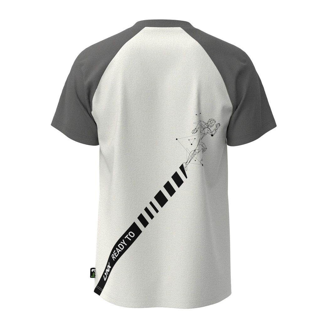 Running Shirt Baldi aus Bambus in weiß