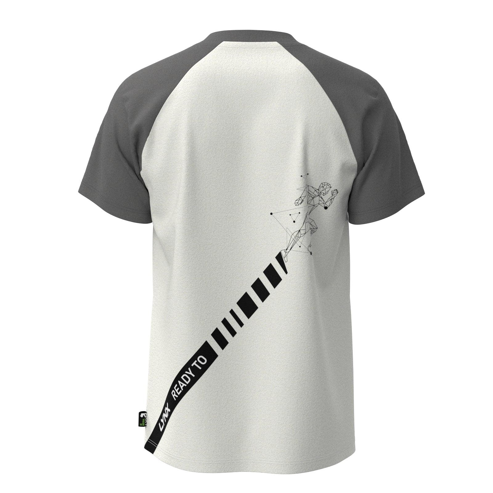 Running Shirt Baldi aus Bambus in weiß