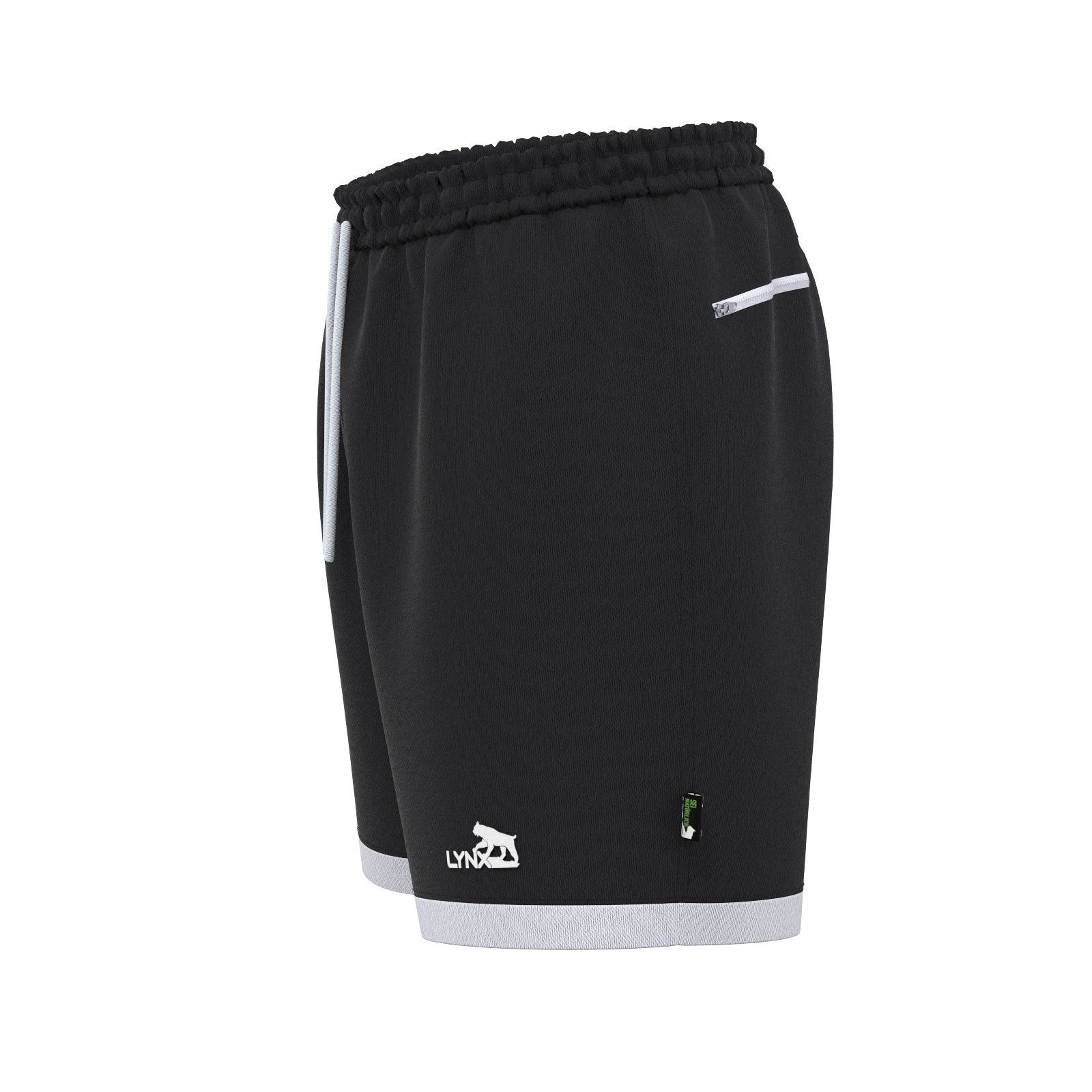 Kurze Laufhose WICK in schwarz
