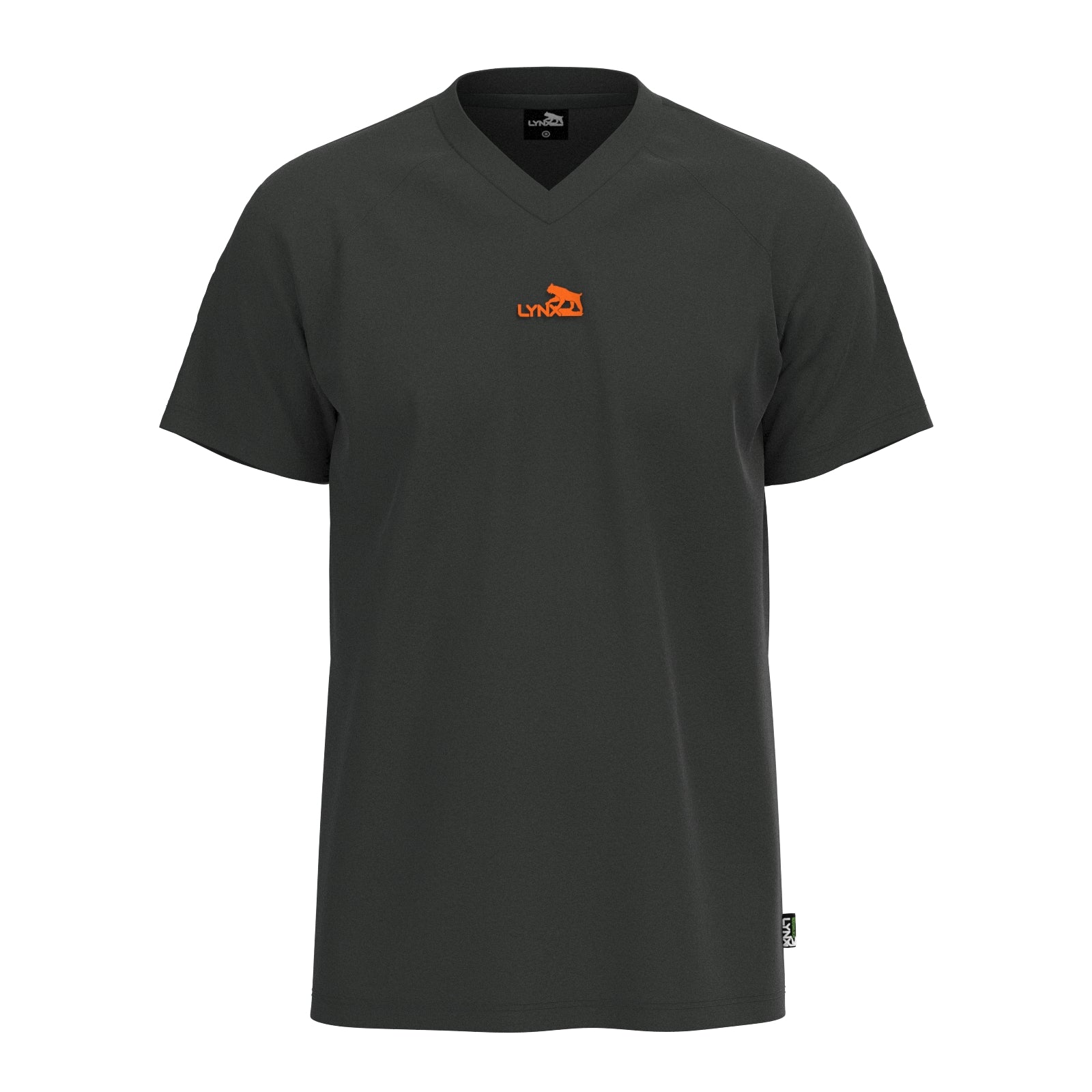 Running Shirt Hart aus Bambus in grau