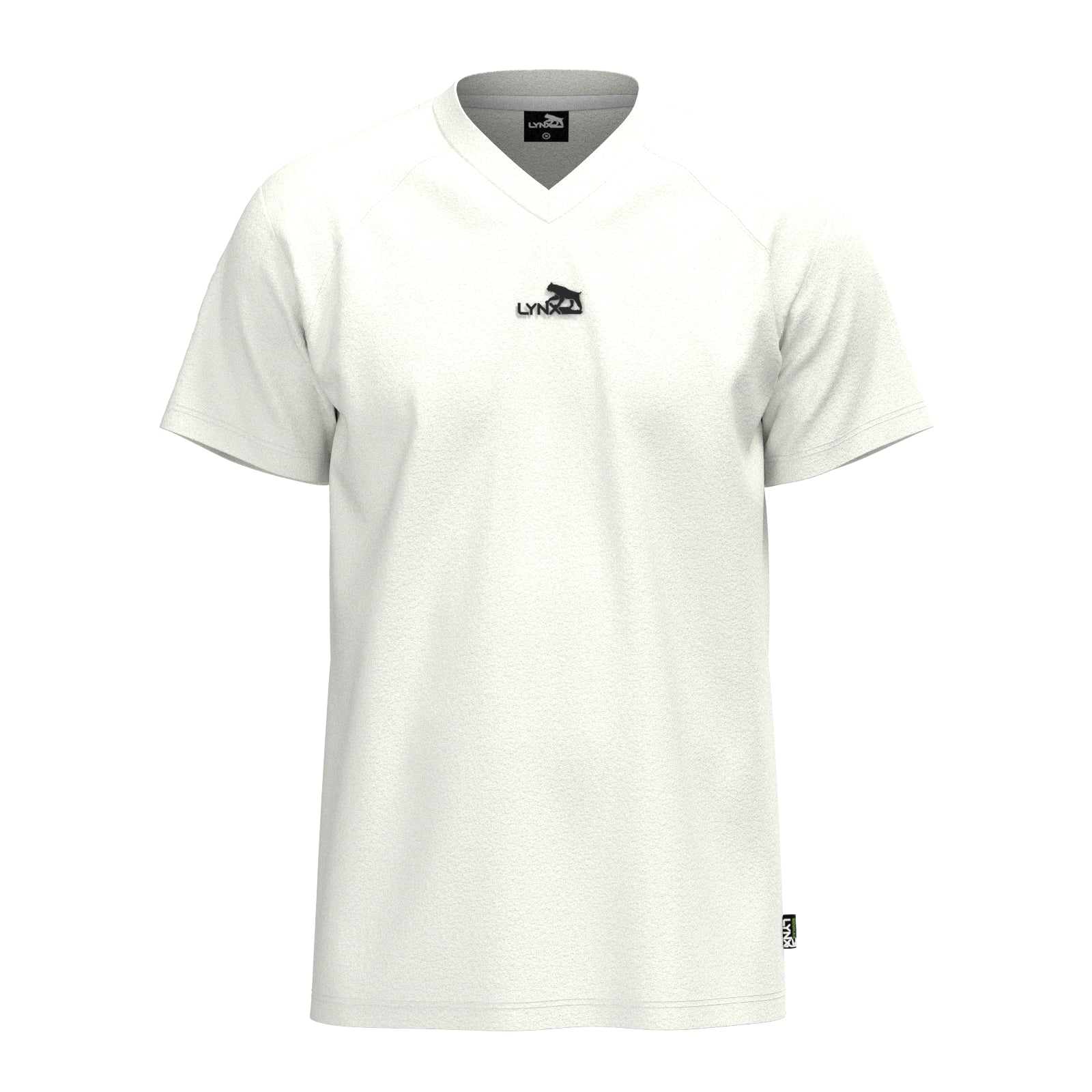 Running Shirt Hart aus Bambus in weiß