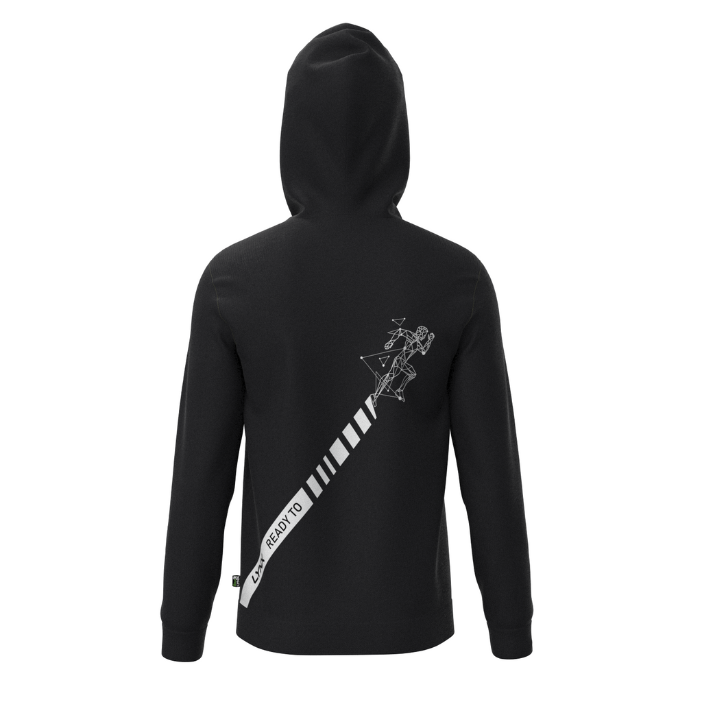 Hoodie Gore in schwarz