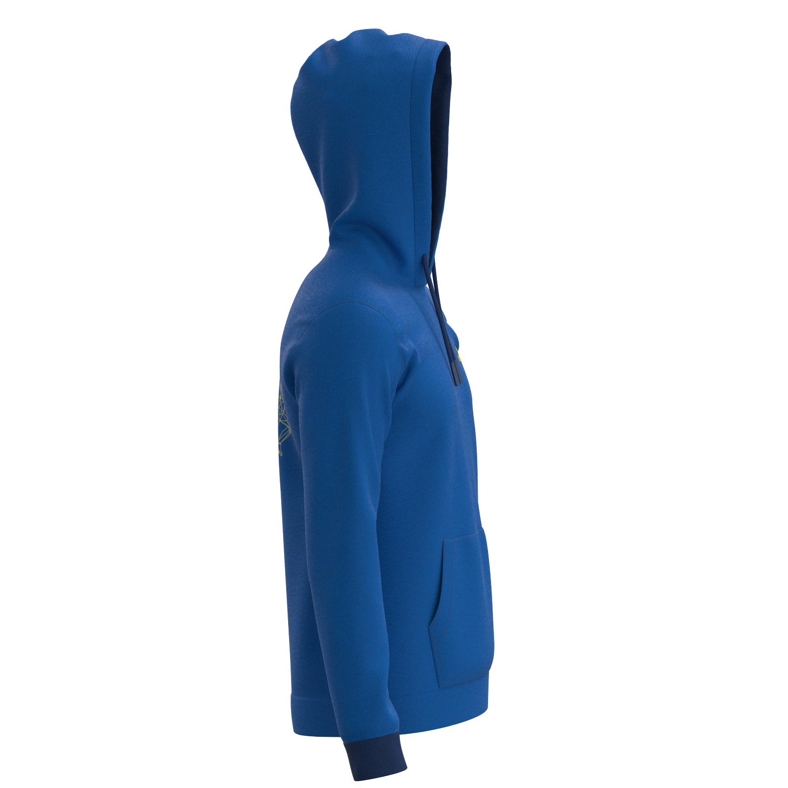 Hoodie Gore in blau