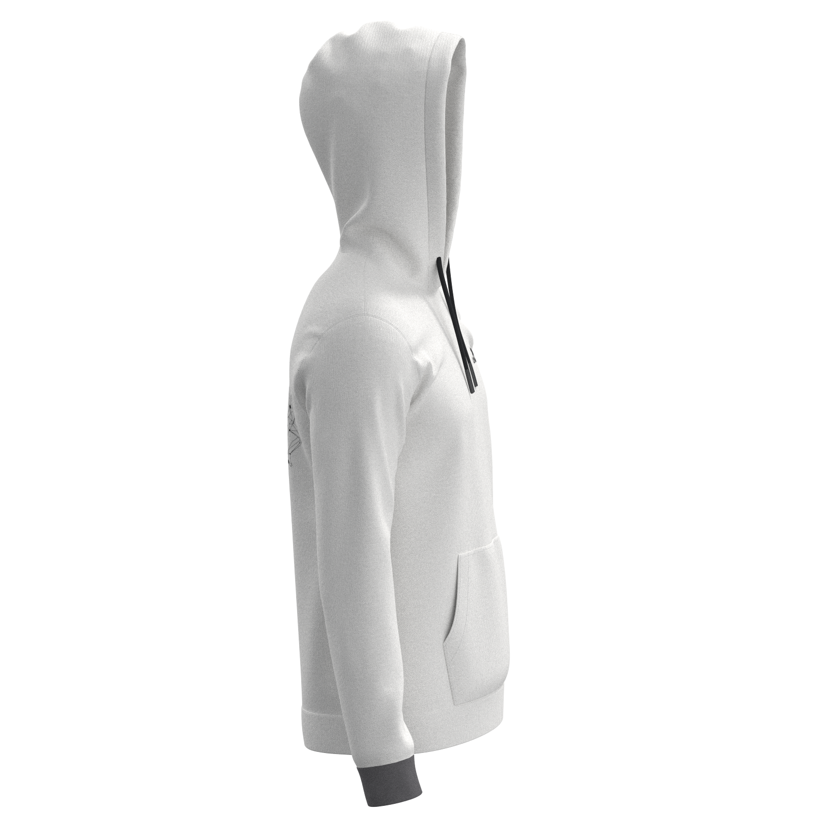 Hoodie Gore in weiß