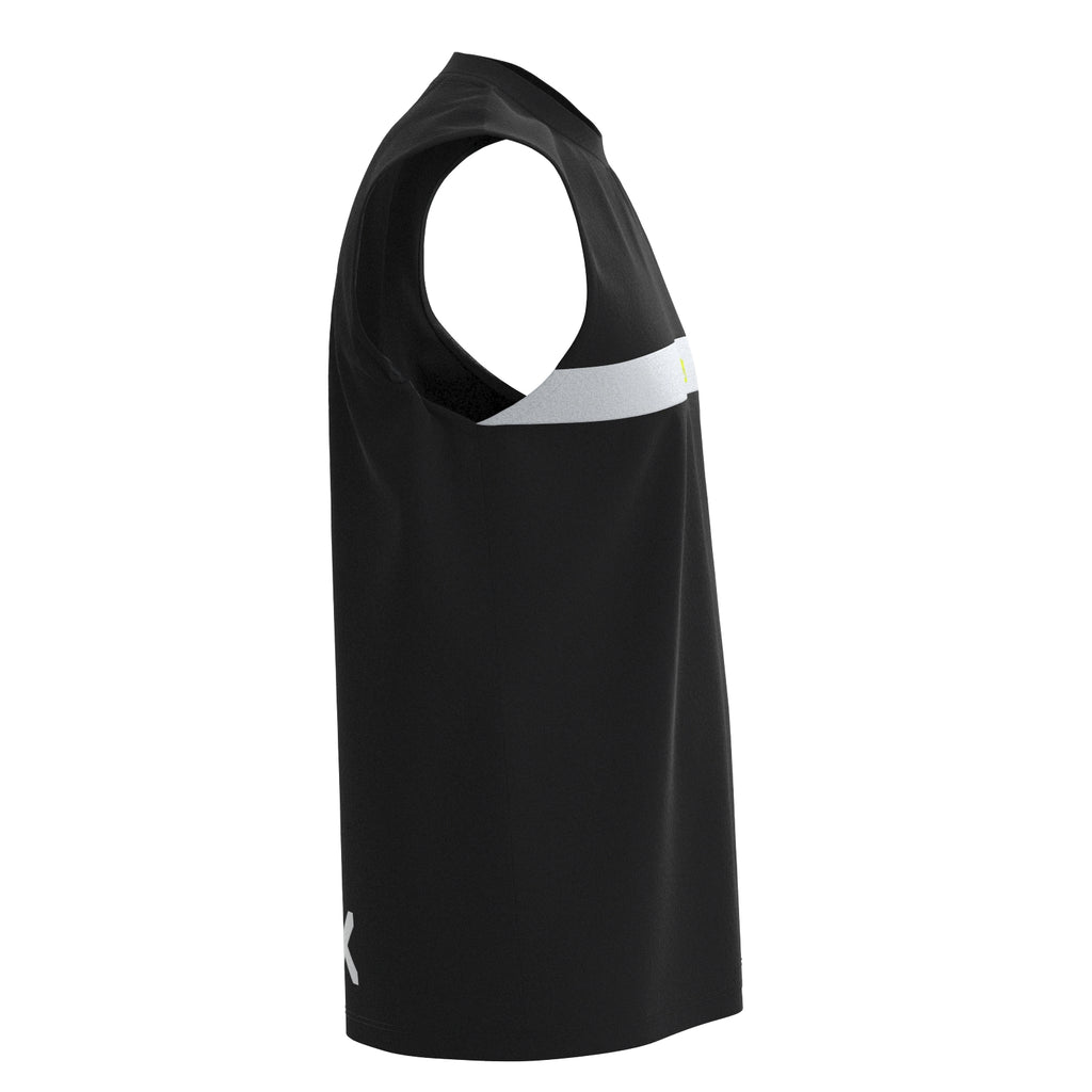 Running Shirt Tank aus Bambus in schwarz