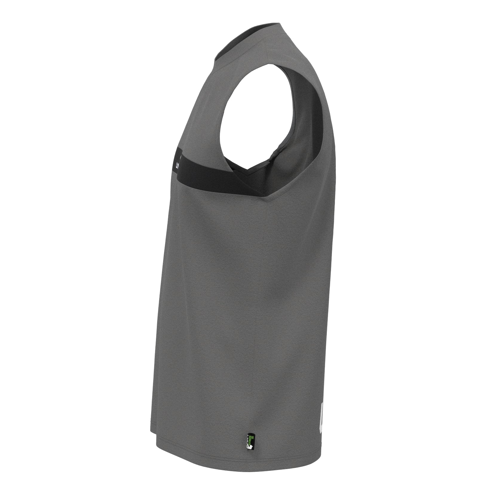 Running Shirt Tank aus Bambus in grau