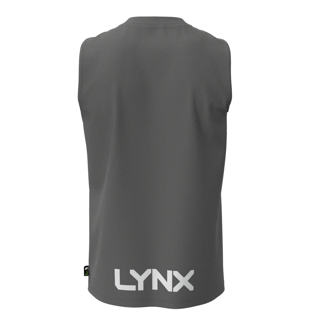 Running Shirt Tank aus Bambus in grau