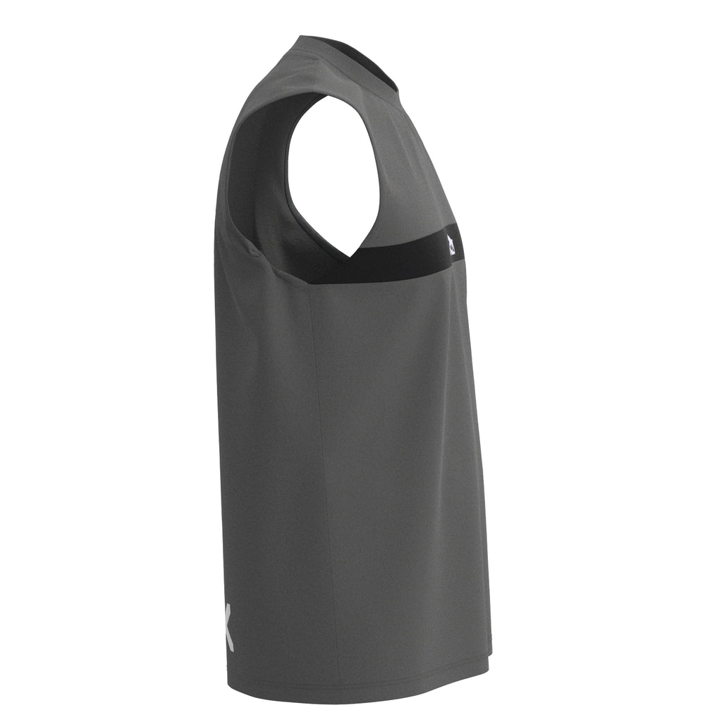 Running Shirt Tank aus Bambus in grau