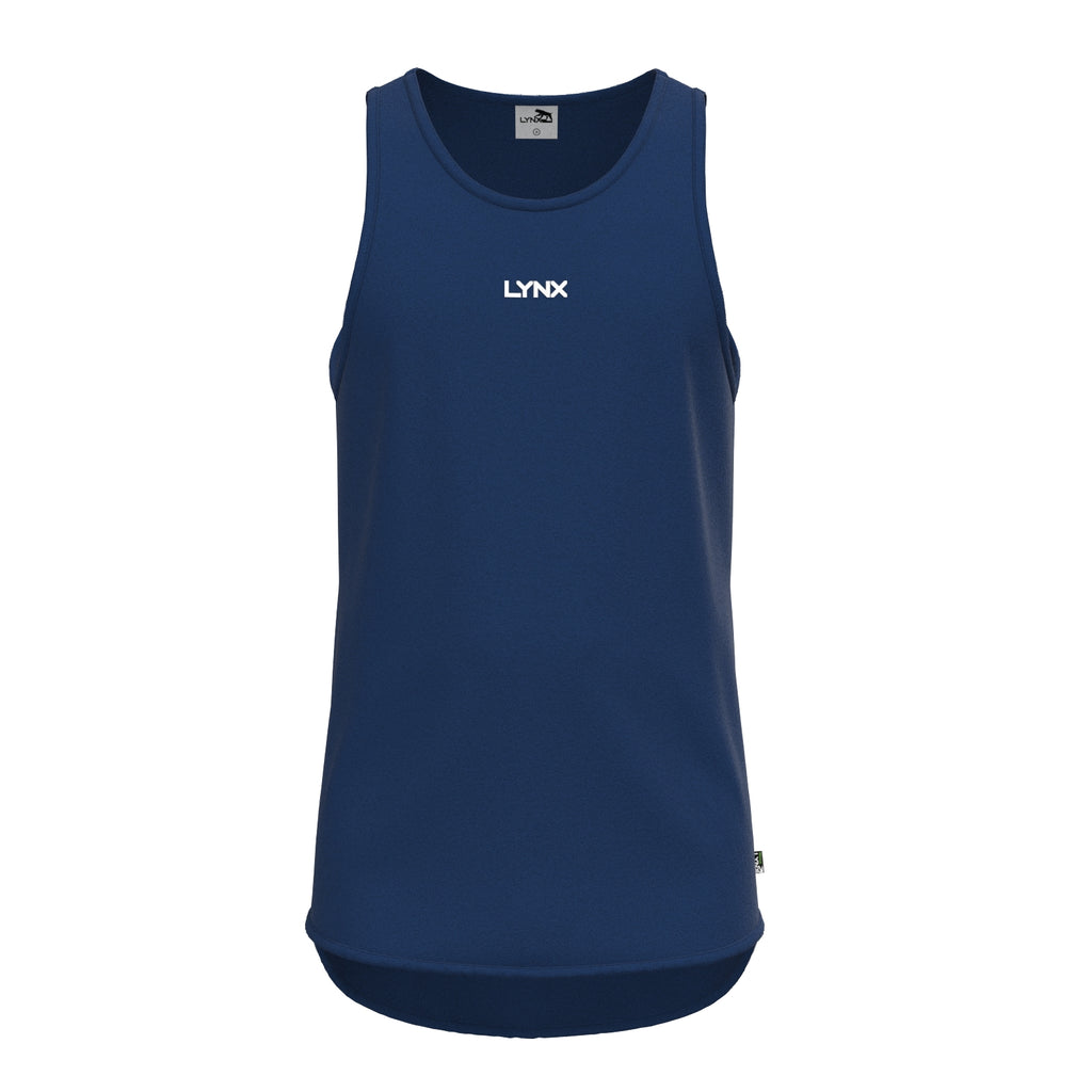Edi Fitness Tank in Dunkelblau