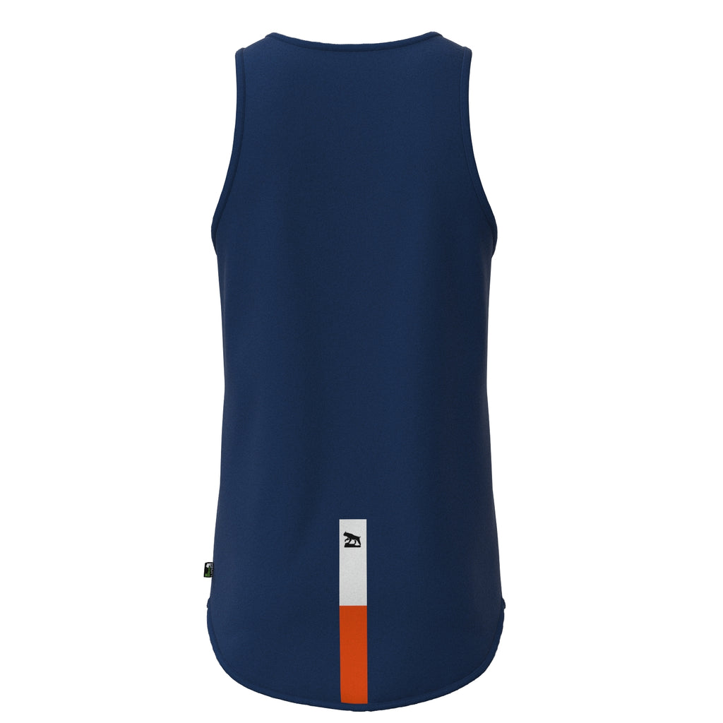 Edi Fitness Tank in Dunkelblau