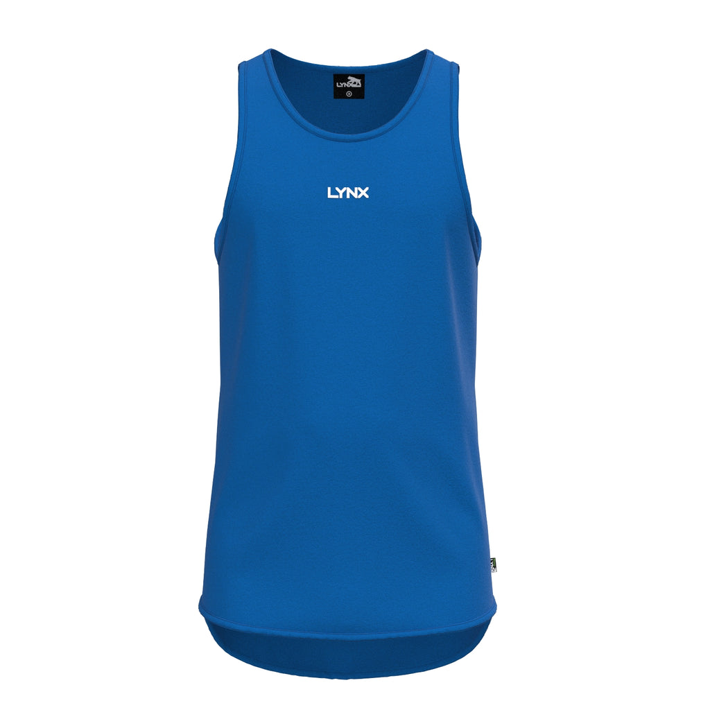 Edi Fitness Tank in Blau