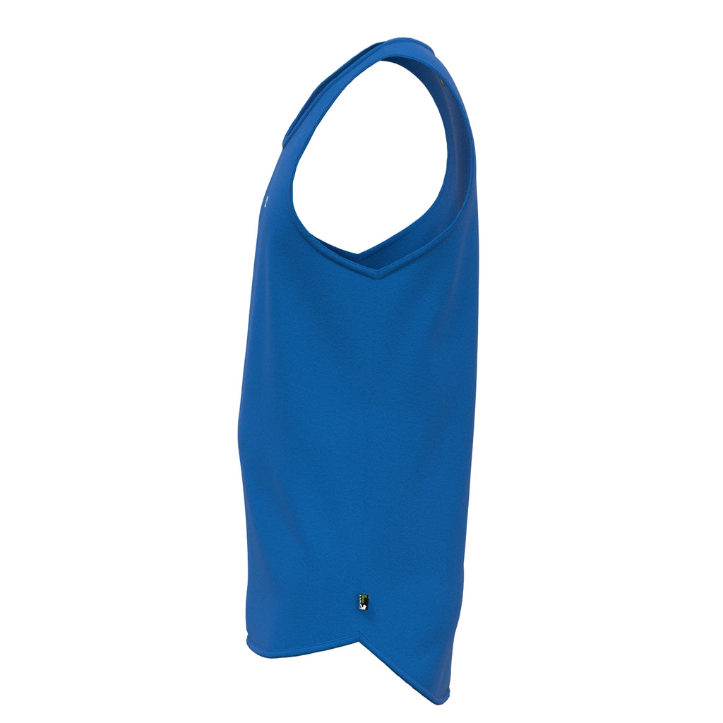 Edi Fitness Tank in Blau