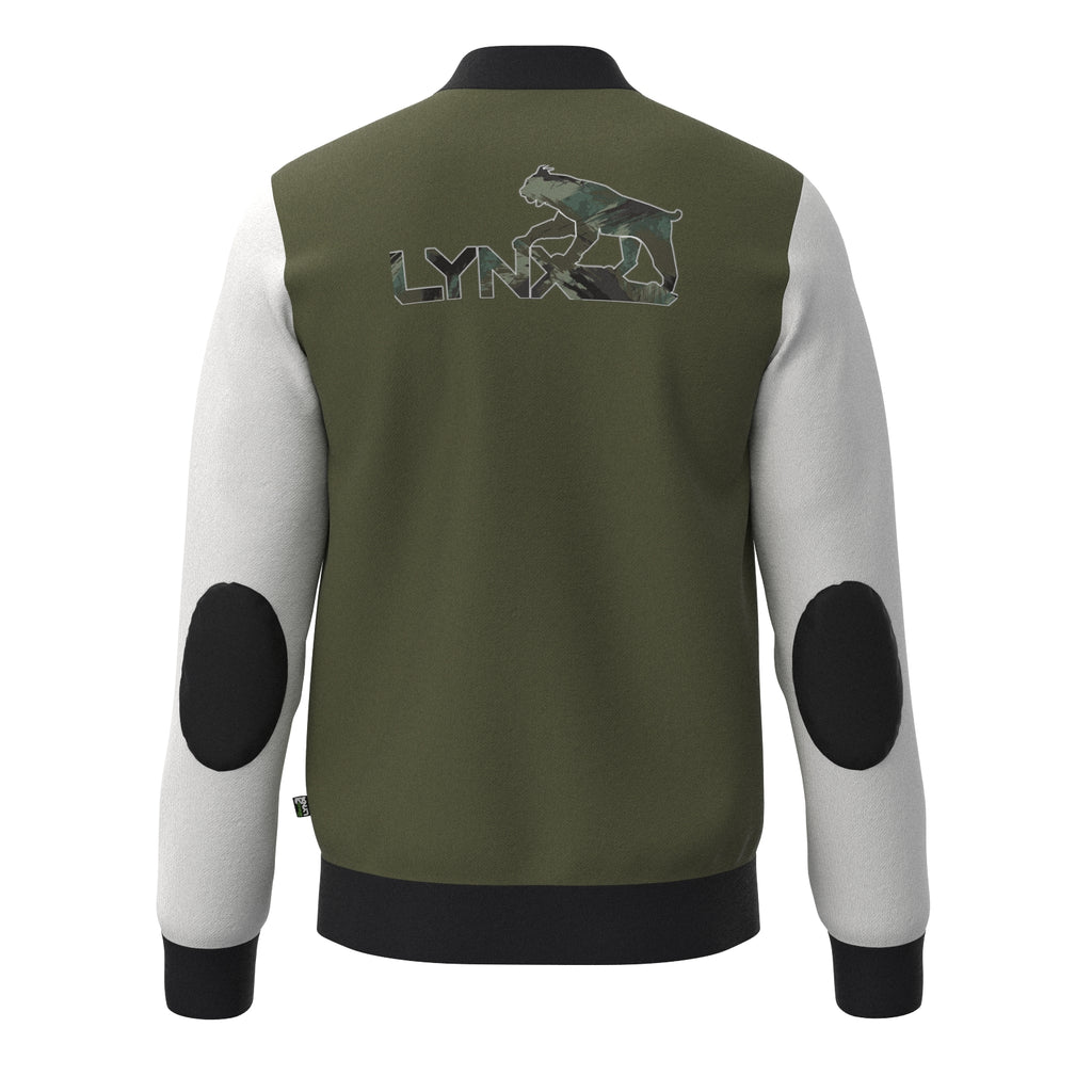 Fonse Fitness Trainingsjacke in Oliv