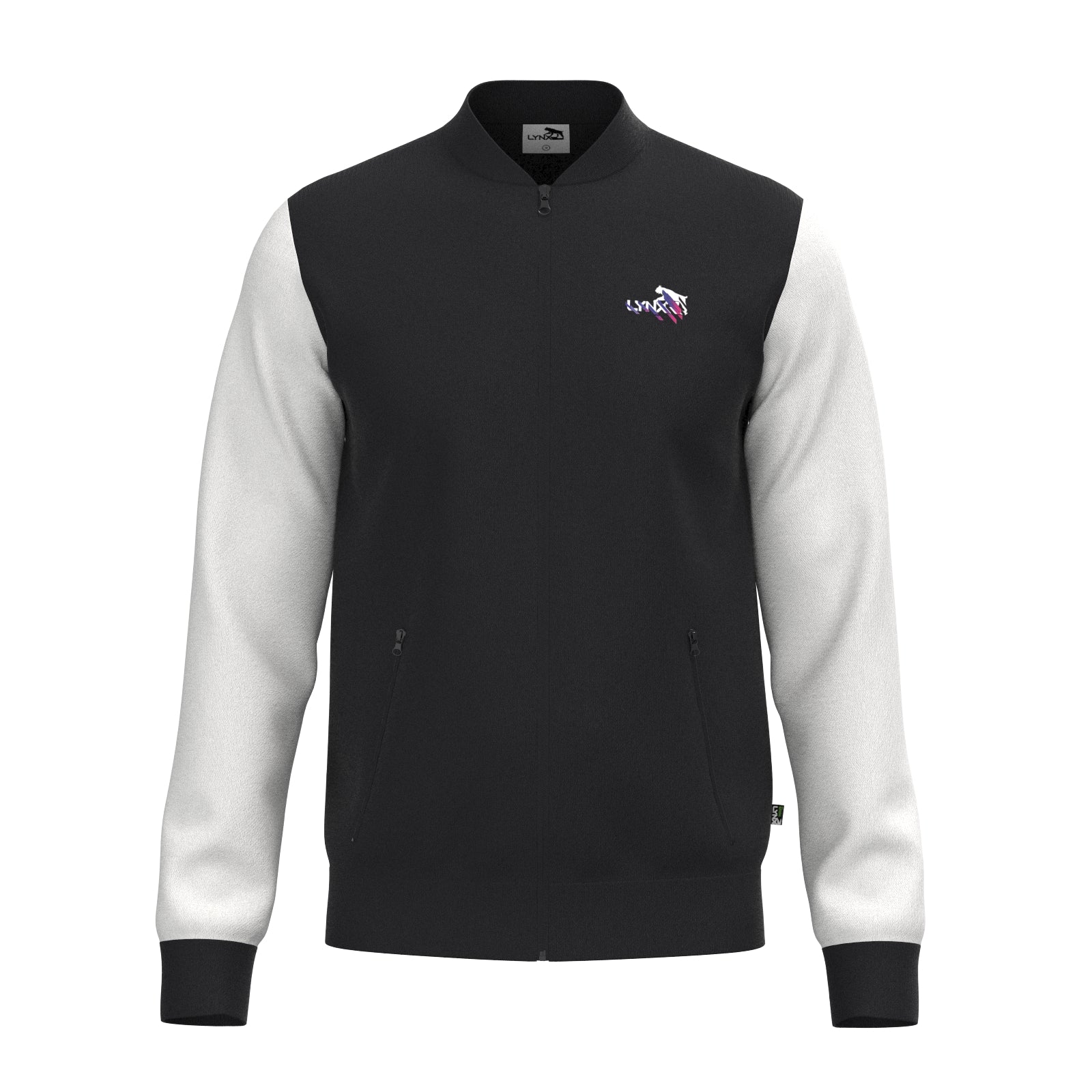 Fonse Fitness Trainingsjacke in Schwarz