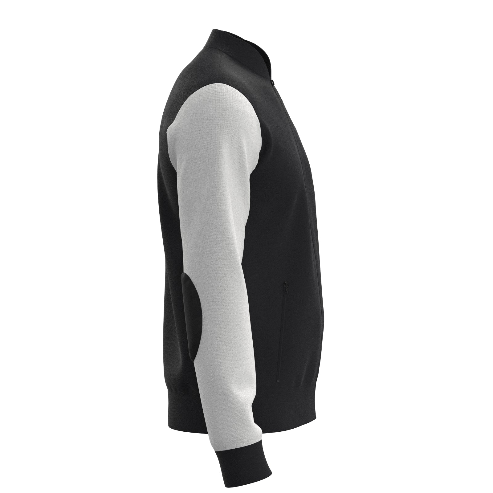 Fonse Fitness Trainingsjacke in Schwarz