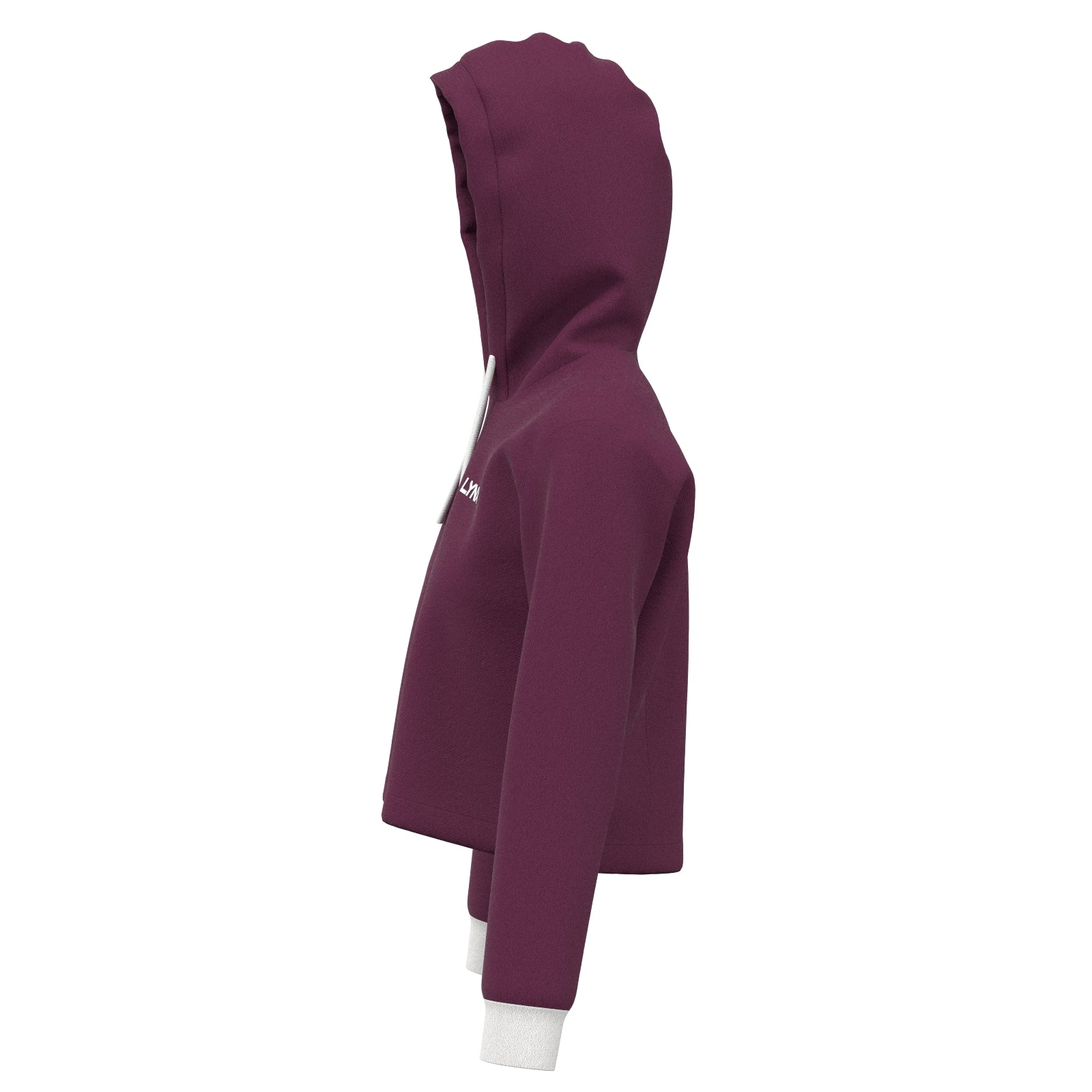 Fitness Hoodie Elly kurz in lila