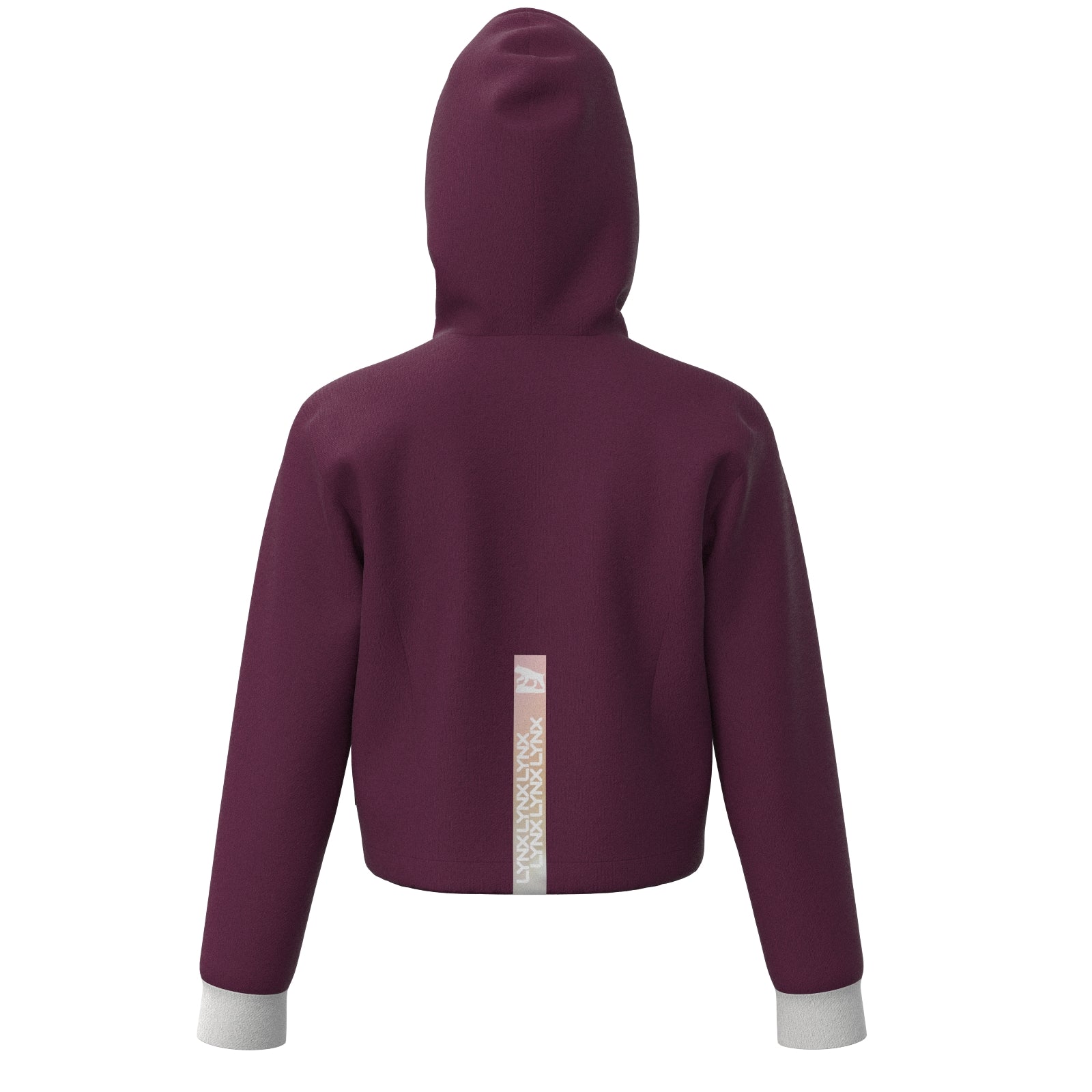 Fitness Hoodie Elly kurz in lila