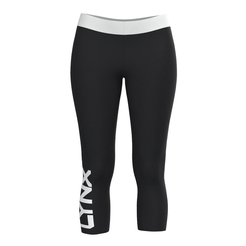 3/4 Leggings Evi in schwarz
