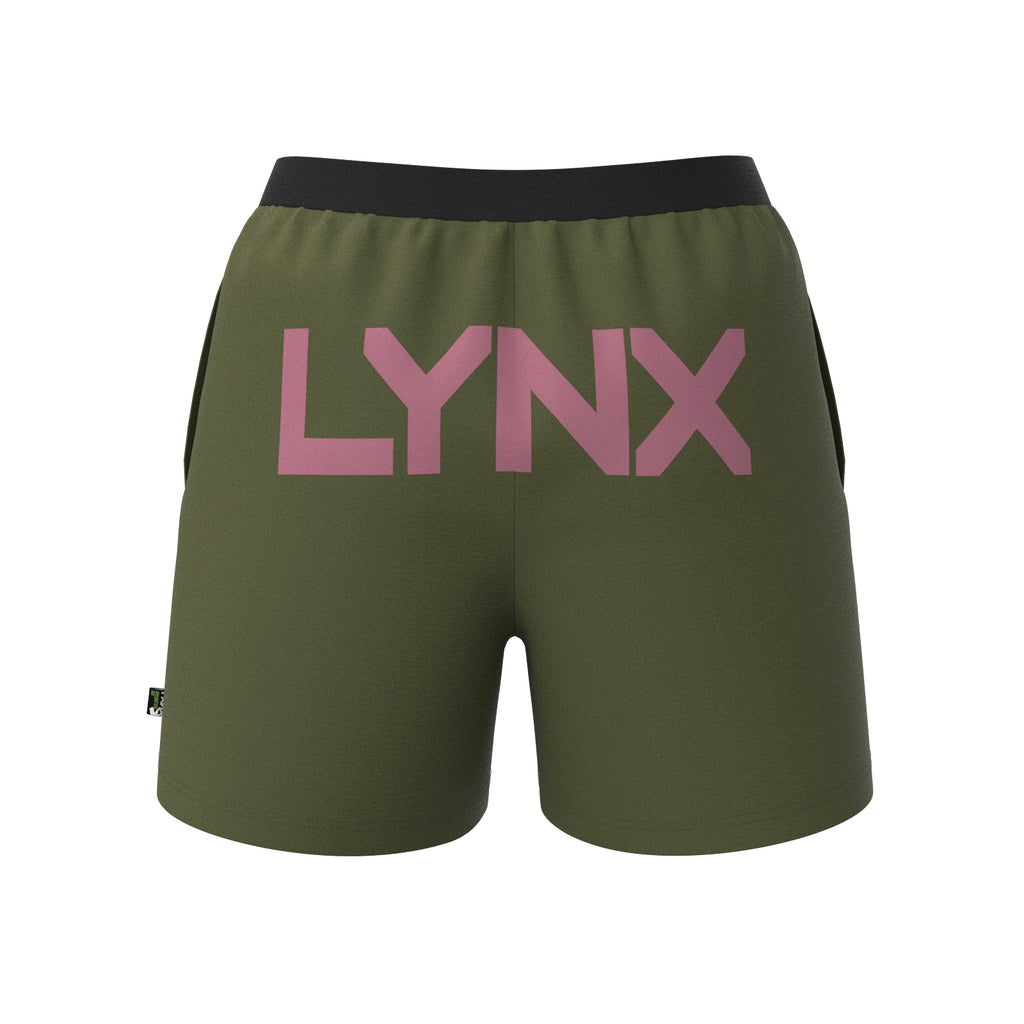 Fitness Short Gadi in oliv