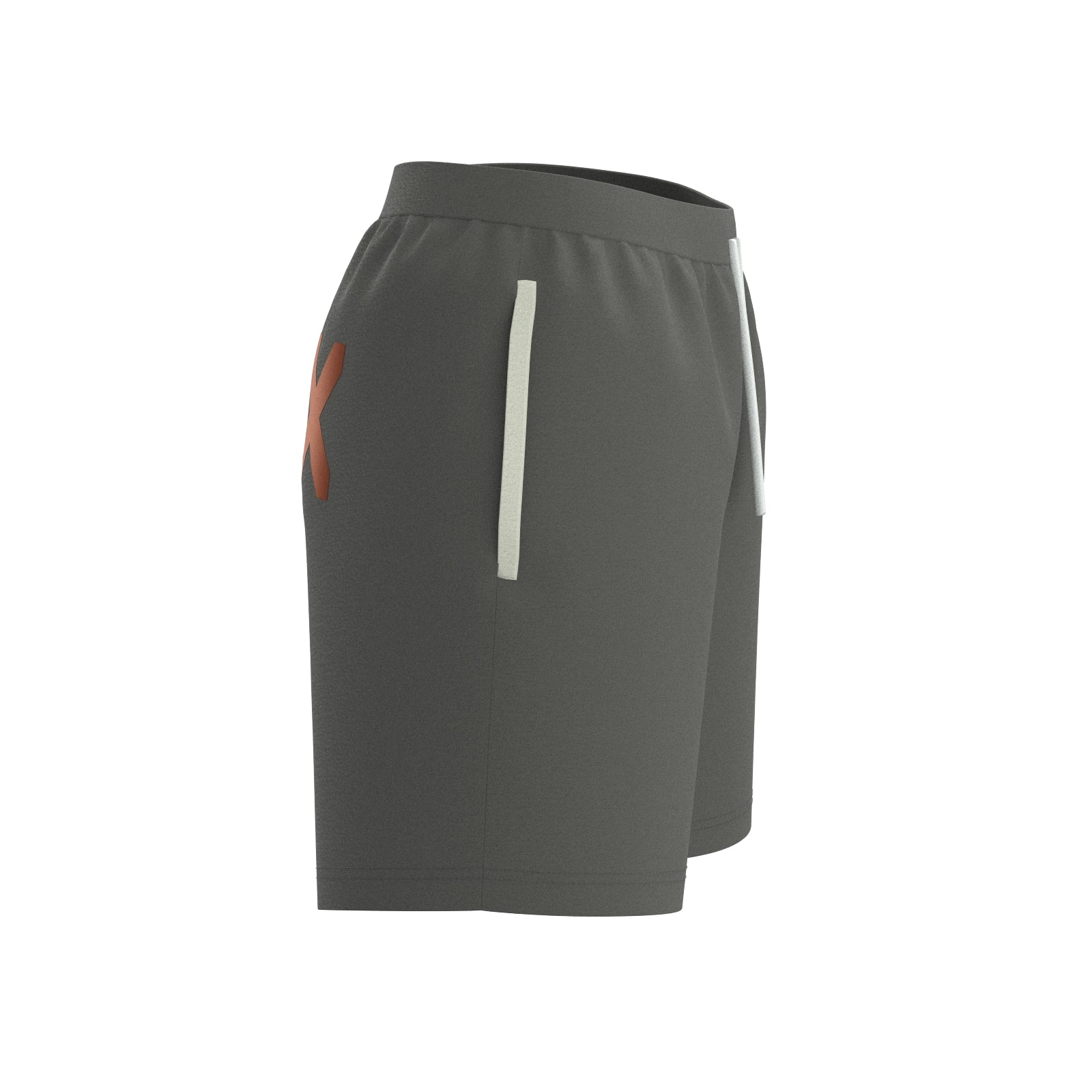 Fitness Short Gadi in grau