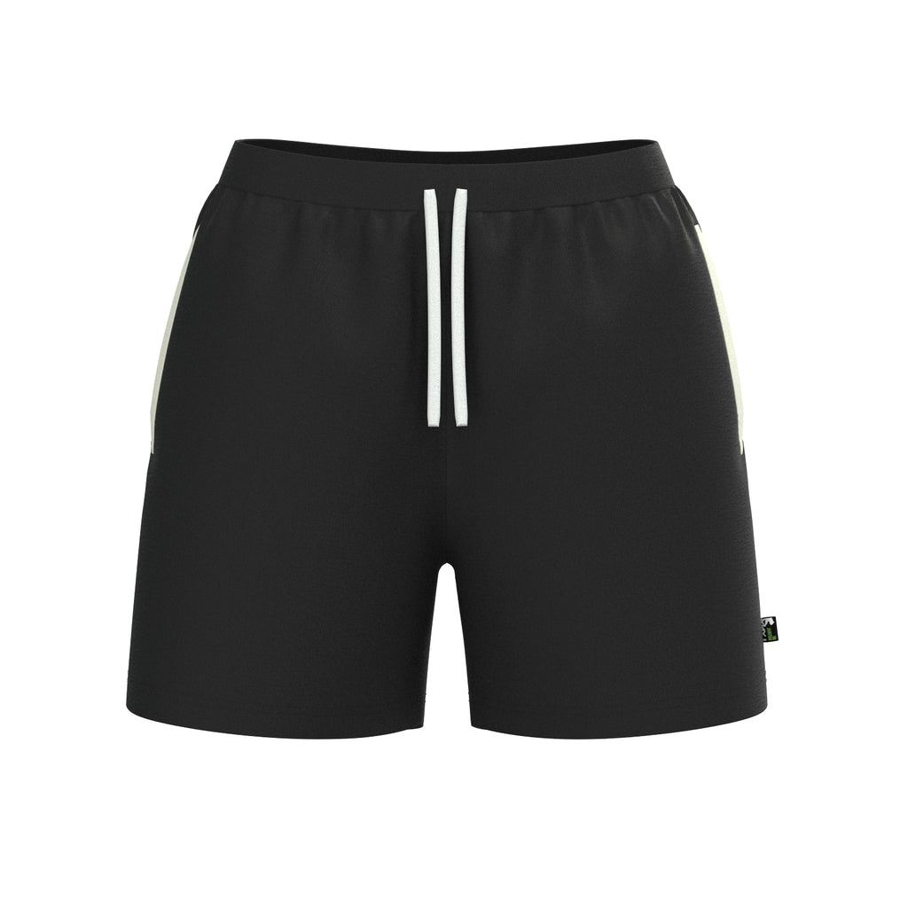 Fitness Short Gadi in schwarz