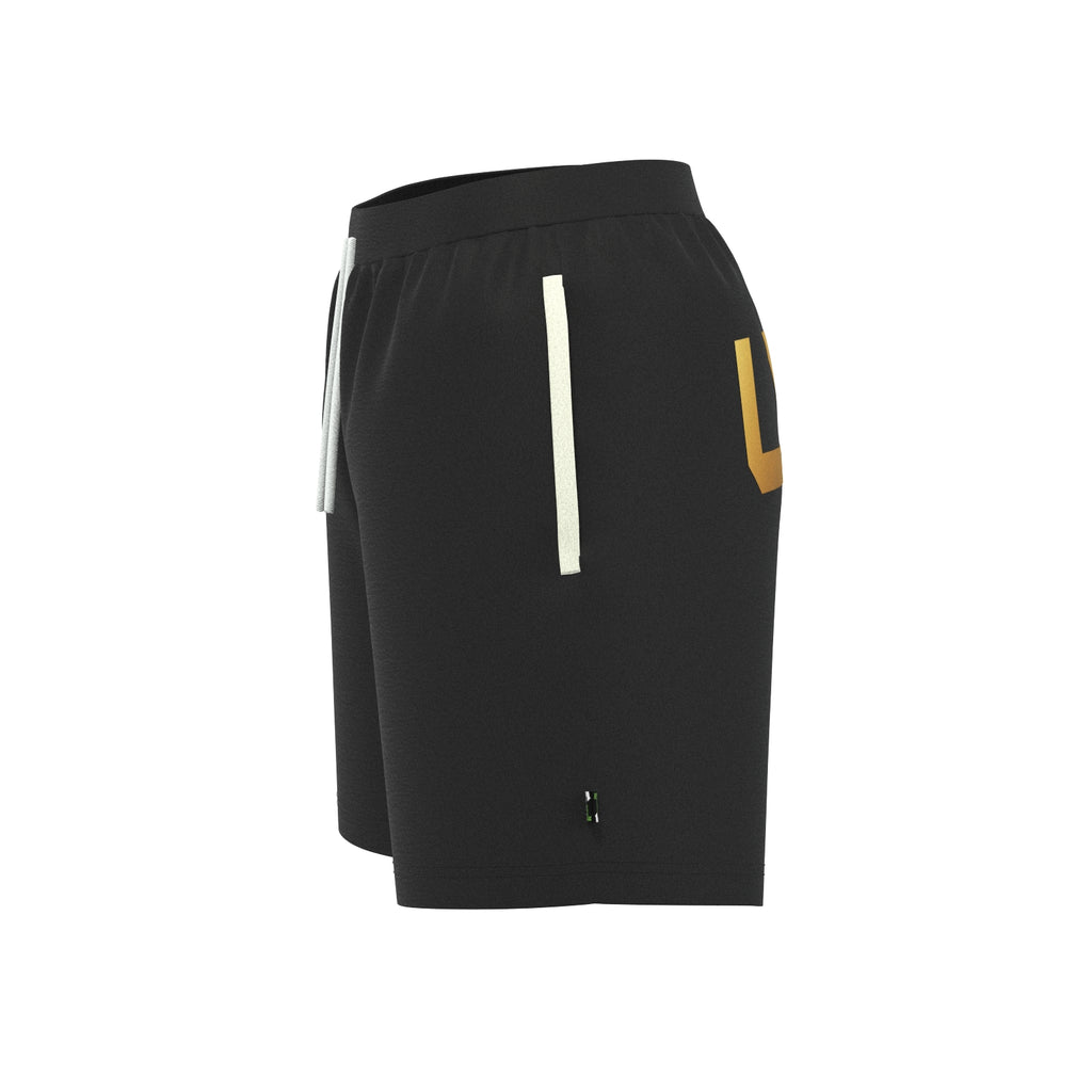 Fitness Short Gadi in schwarz