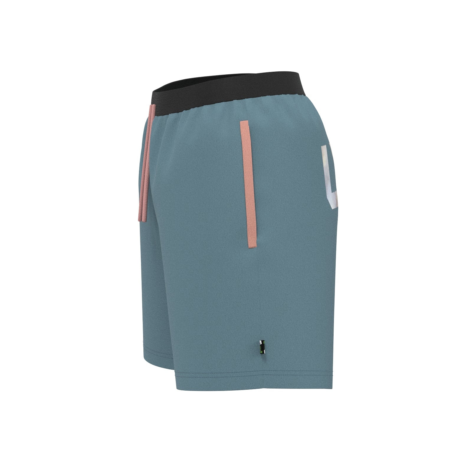 Fitness Short Gadi in blau