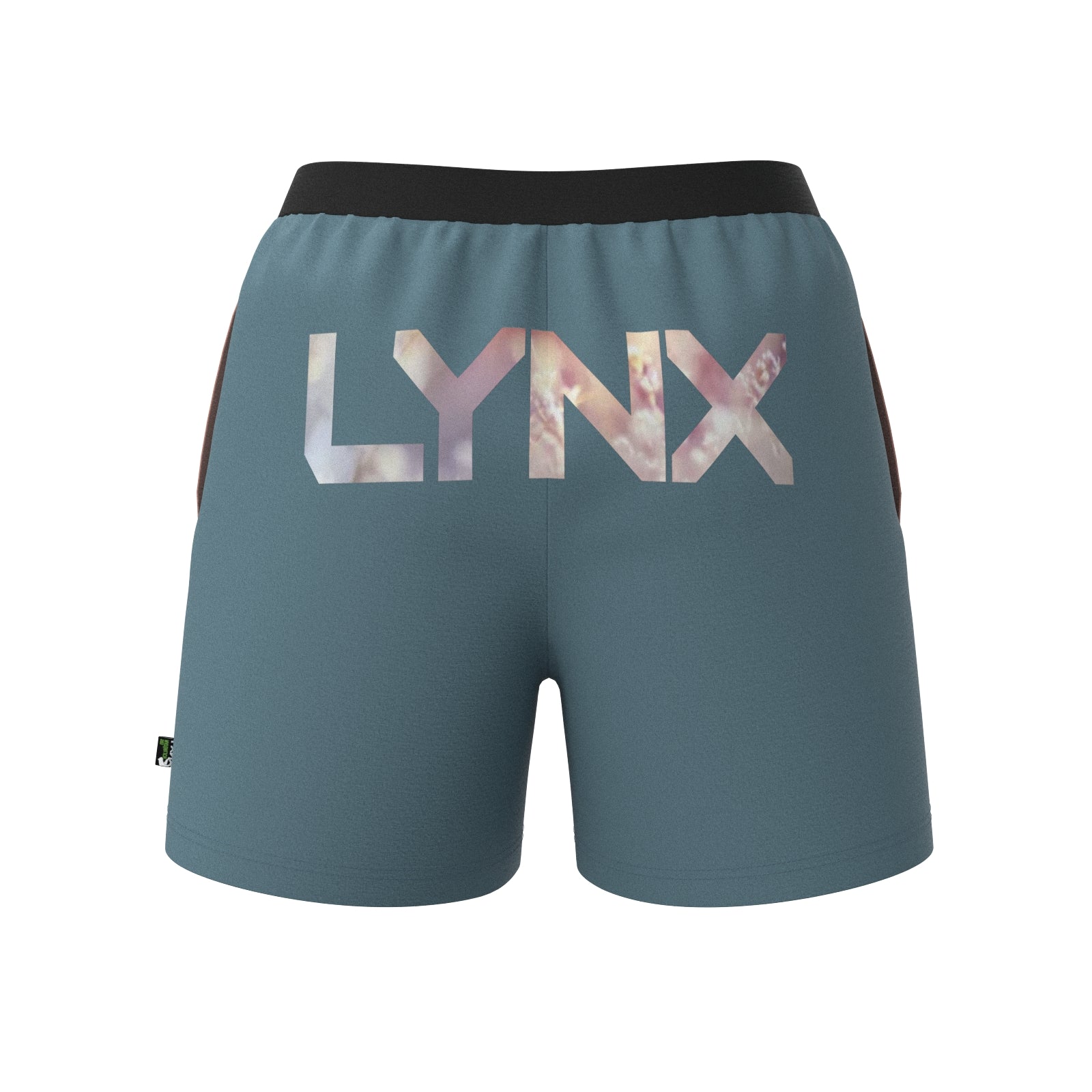 Fitness Short Gadi in blau