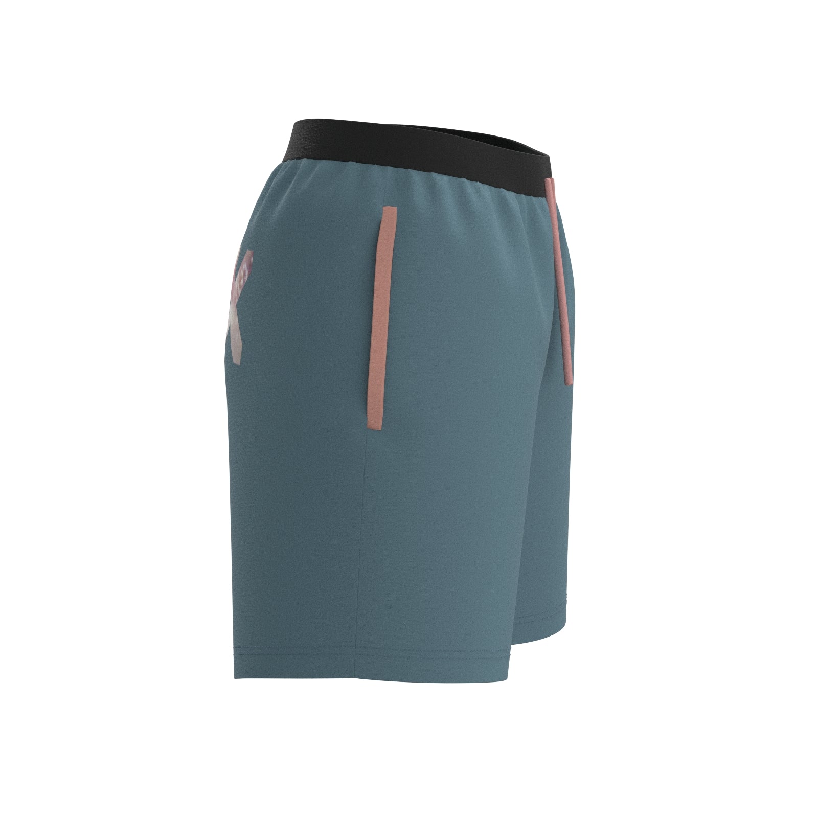 Fitness Short Gadi in blau