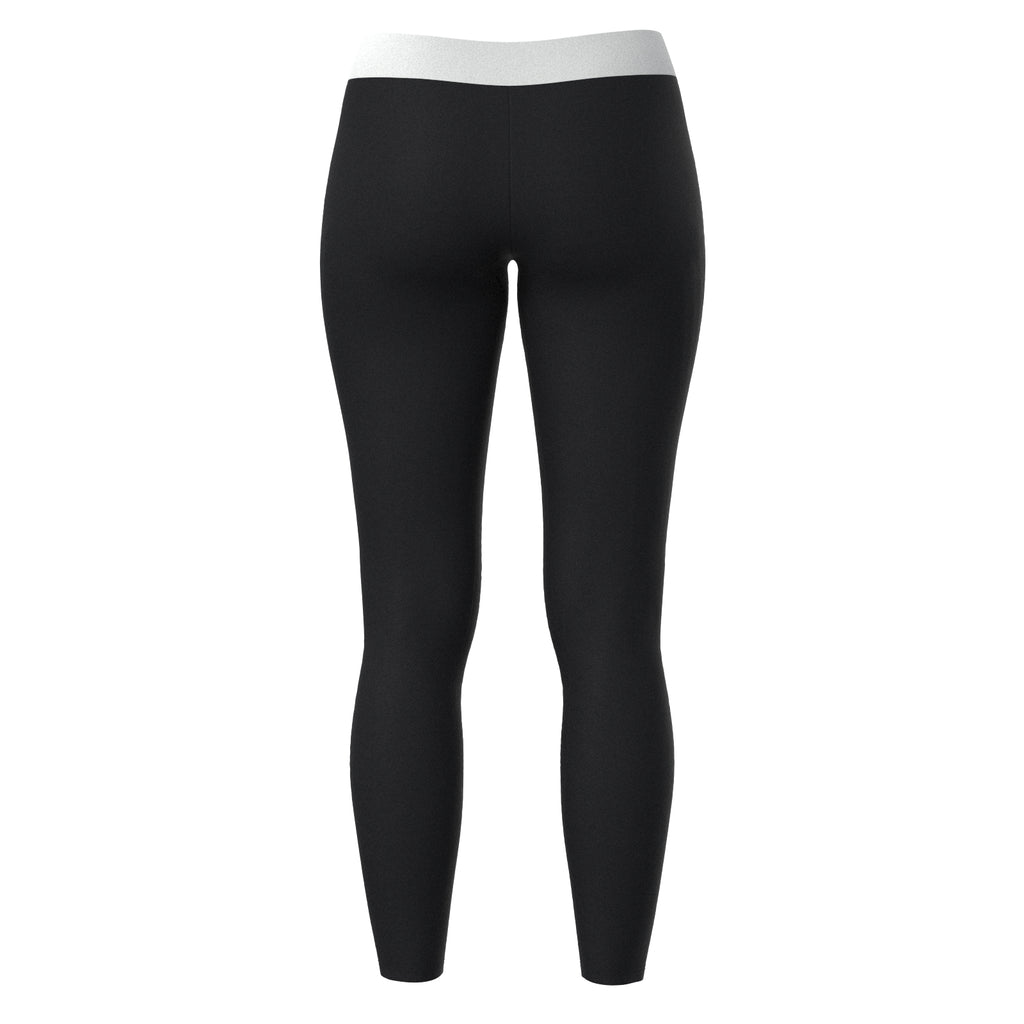 Lange Leggings Bine in schwarz
