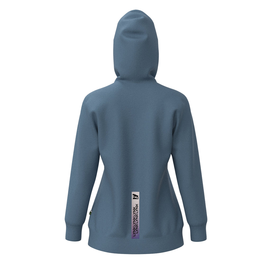 Fitness Hoodie Thea in blau