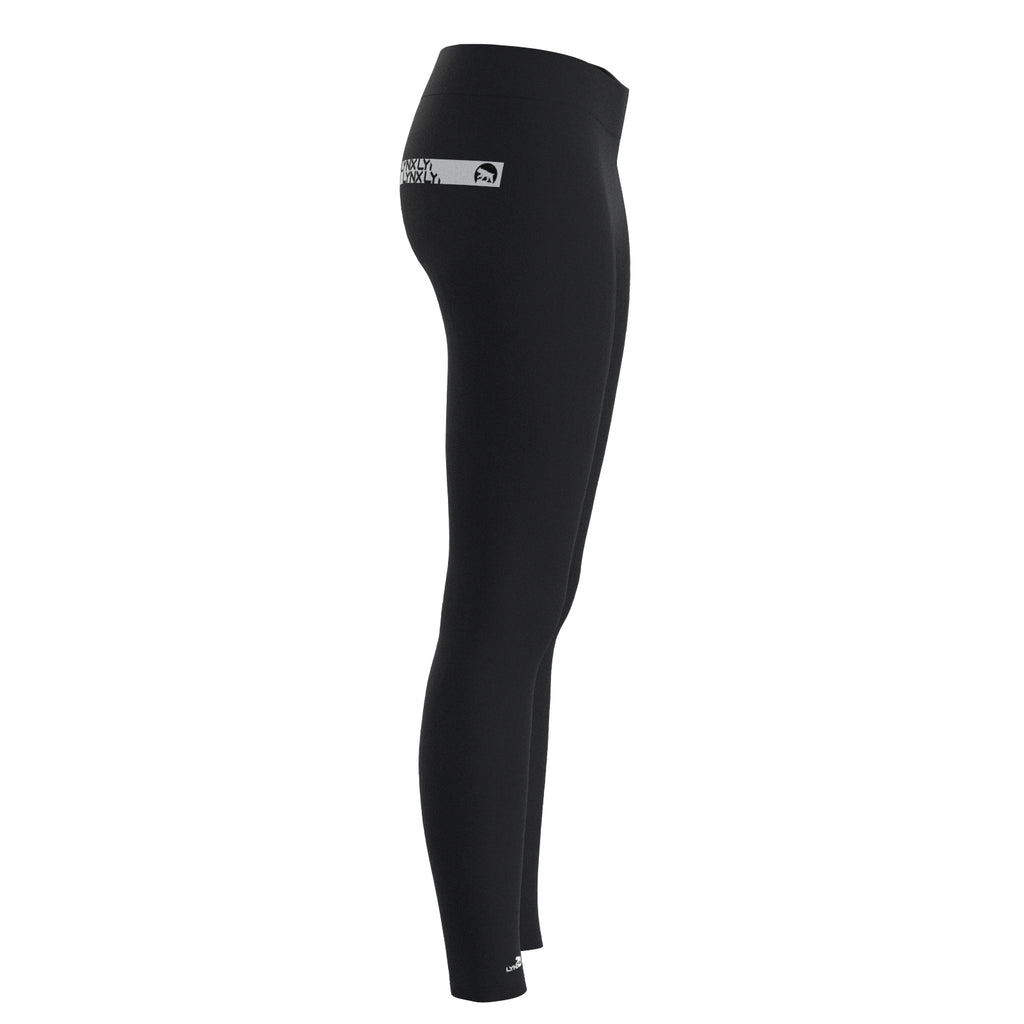 Sport Basic Leggings Bine in schwarz