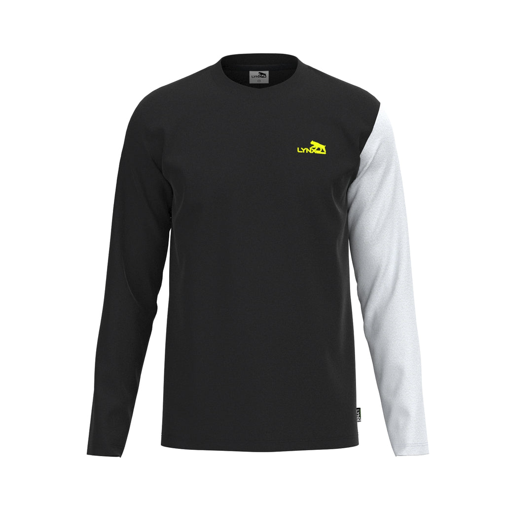 Running Longsleeve aus Bambus in schwarz