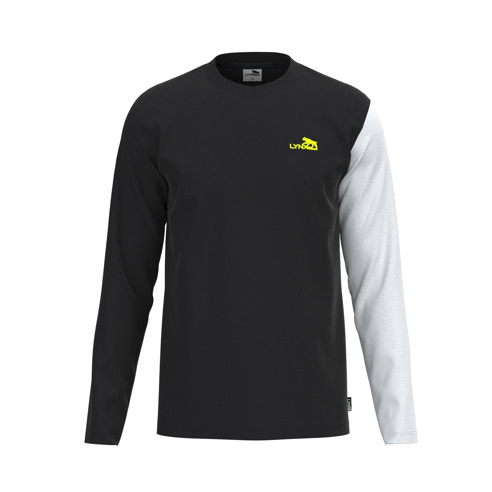 Running Longsleeve aus Bambus in schwarz