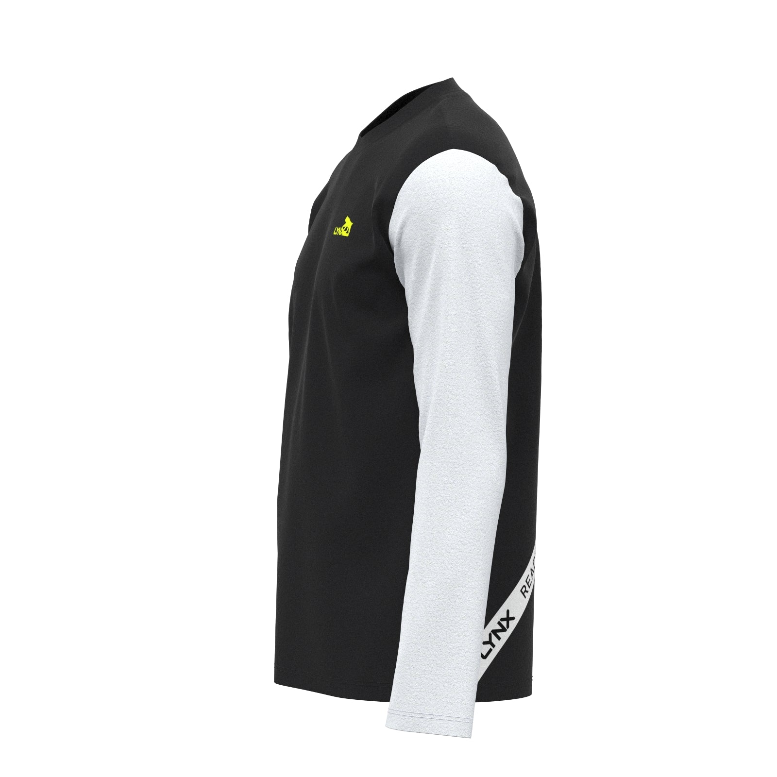 Running Longsleeve aus Bambus in schwarz