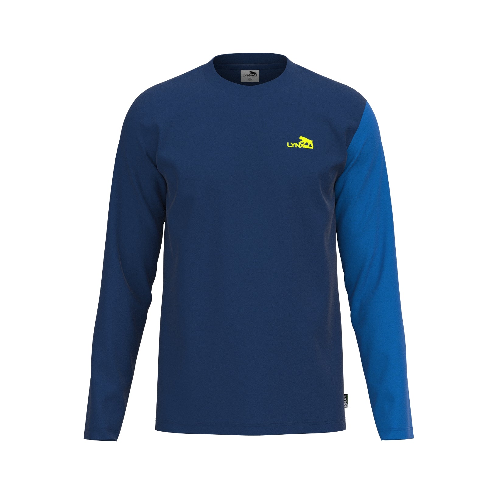 Running Longsleeve aus Bambus in blau