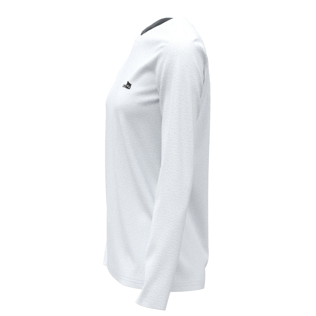 Sport Basic Longsleeve Tina in weiß