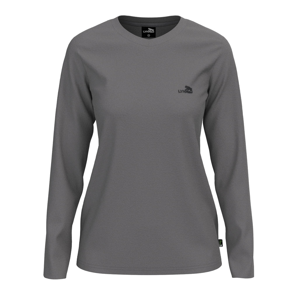 Sport Basic Longsleeve Tina in grau