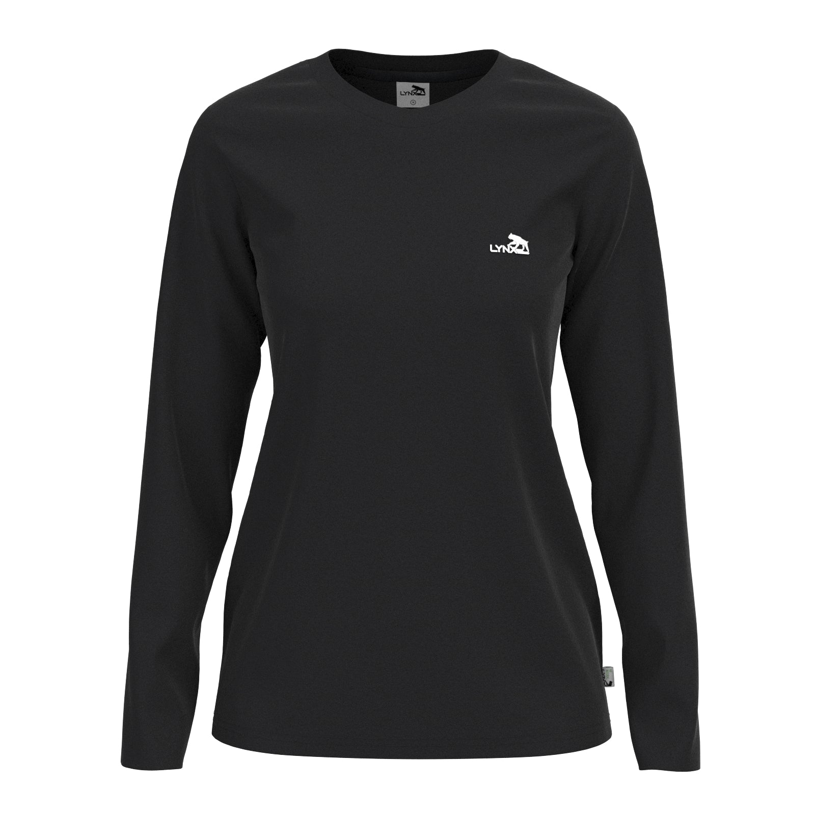 Sport Basic Longsleeve Tina in schwarz