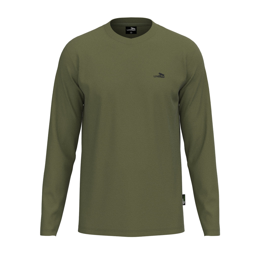 Sport Basic Longsleeve Tone in oliv