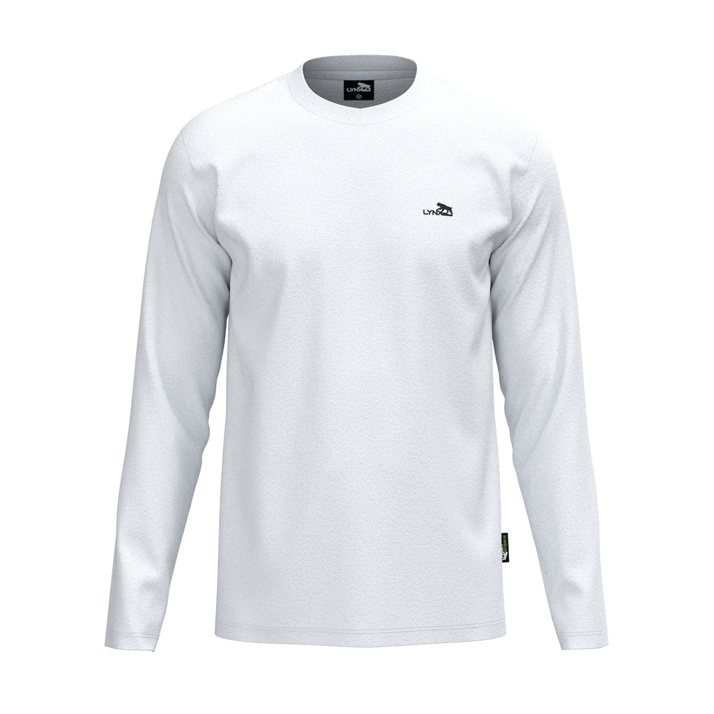 Sport Basic Longsleeve Tone in weiß