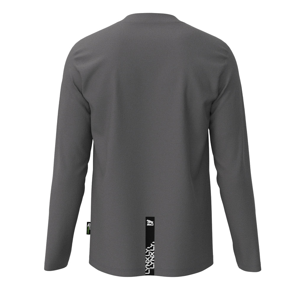 Sport Basic Longsleeve Tone in grau