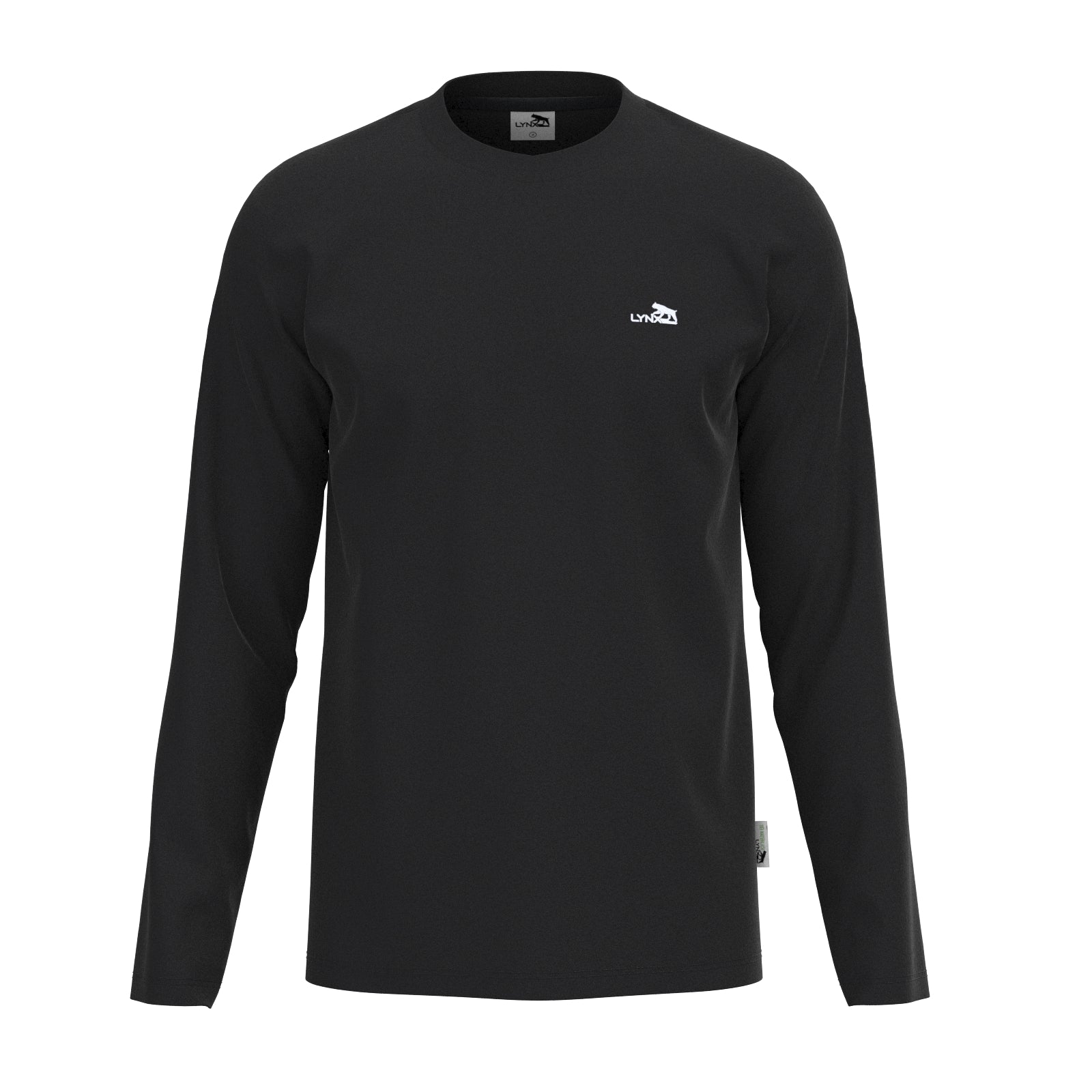 Sport Basic Longsleeve Tone in schwarz