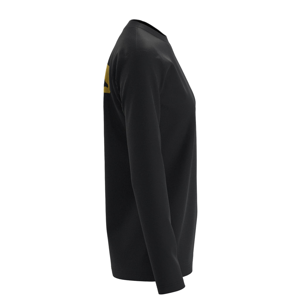 Fitness Longsleeve Tina in schwarz